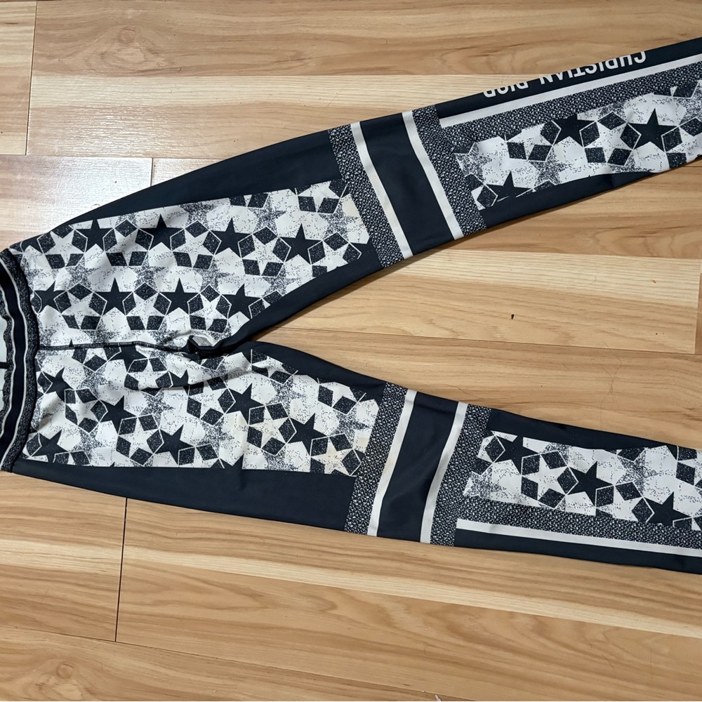 Dior Black and White Patterned Garment